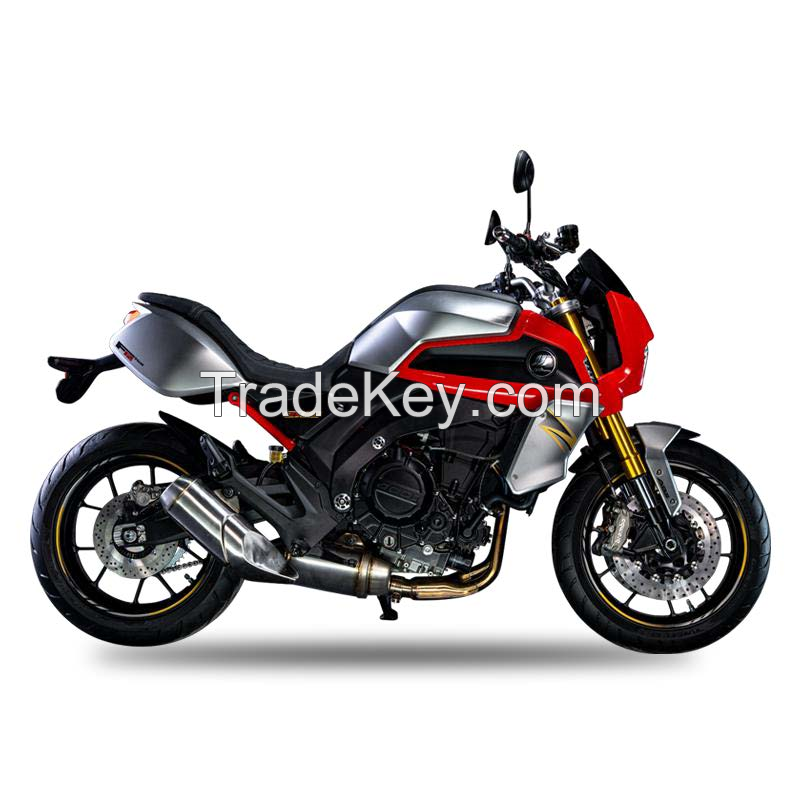 Jedi 750cc retro sport bike with inline twin cylinder engine