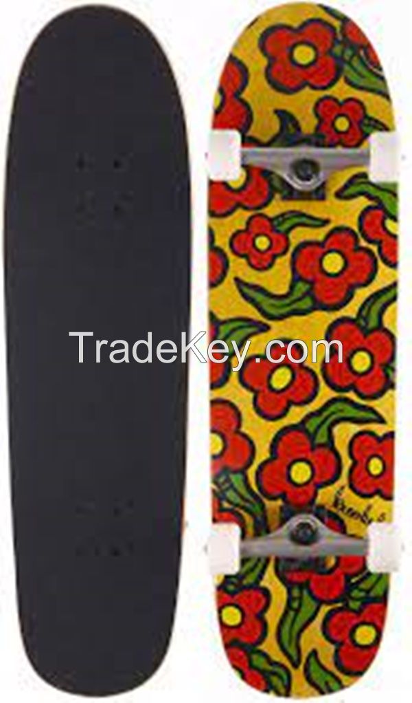 Wild Style Flowers 8.88 Complete Cruiser Skateboard