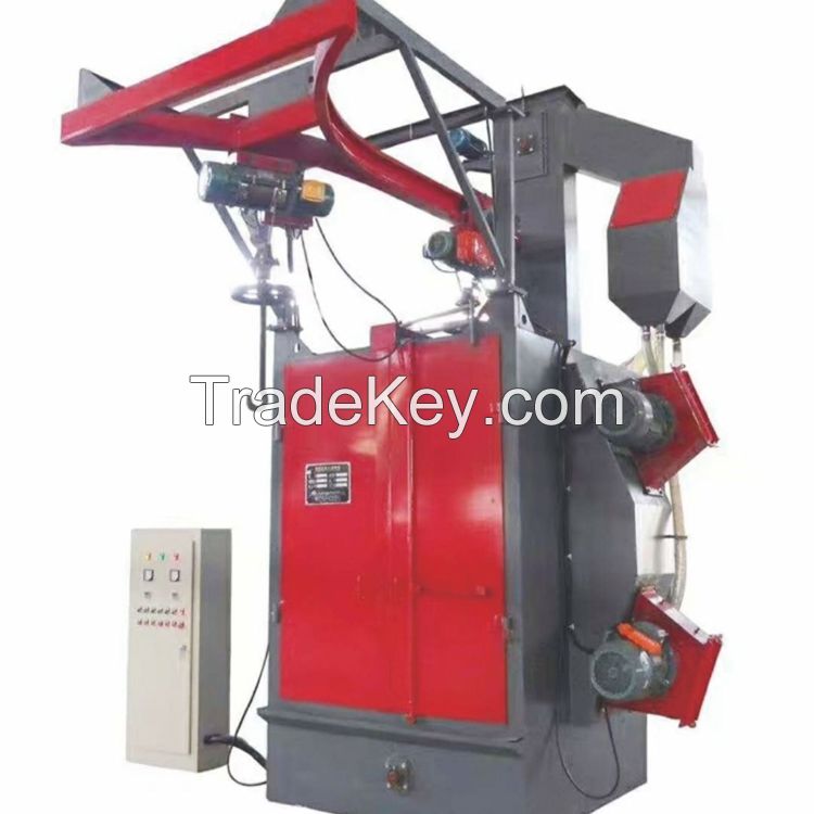 Hanger Type shot blasting machine Provided With Hook Or Hoist