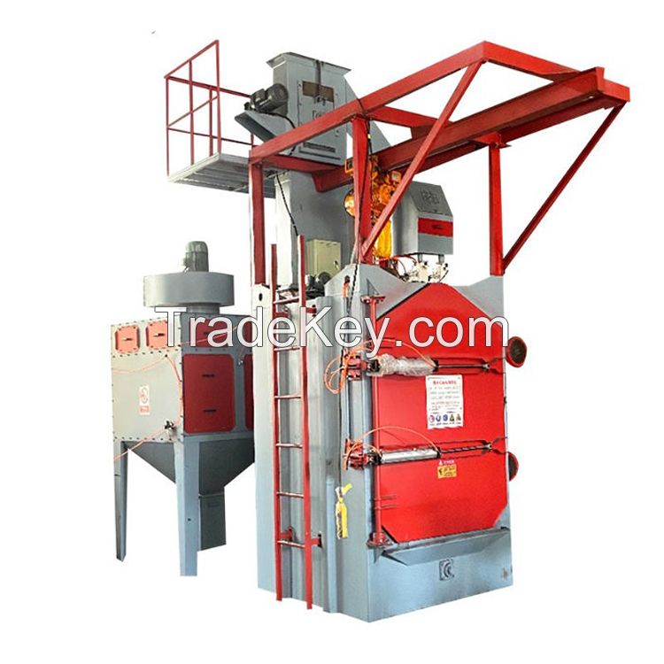 Hanger Type shot blasting machine Provided With Hook Or Hoist