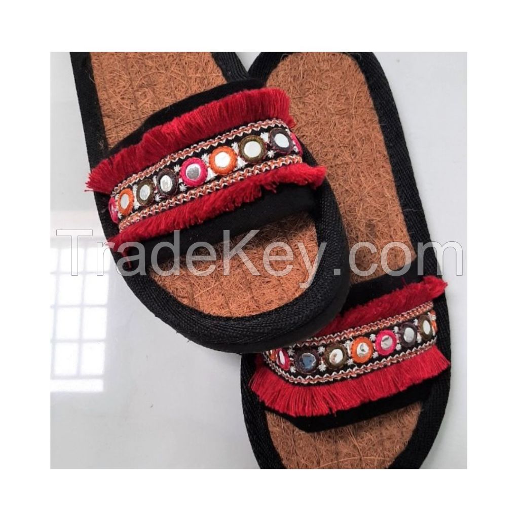 VIETNAM HANDICRAFT COCONUT COIR SLIPPERS