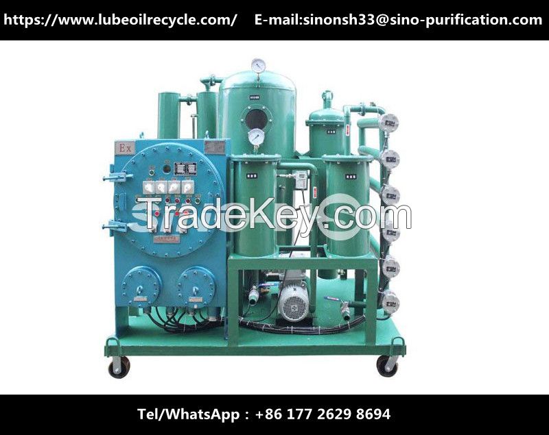 Explosion-proof Vacuum Turbine Oil Purifier