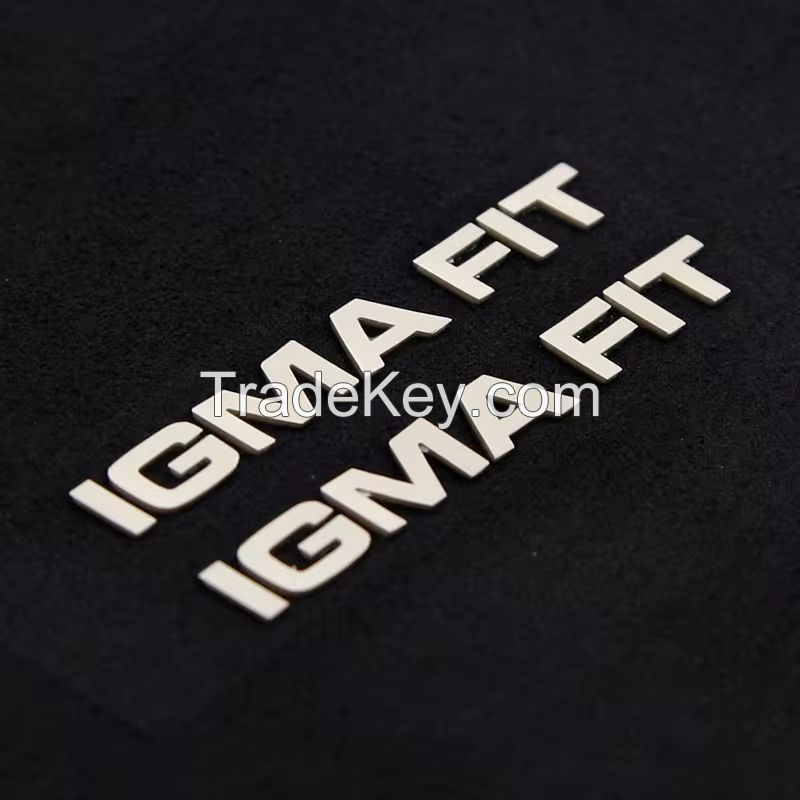 Hoodies Heat Press Vinyl Tag 2d Logo Designs Brand Name Clothing T-shirt Sticker Custom 3d Silicone Heat Transfer Print Labels