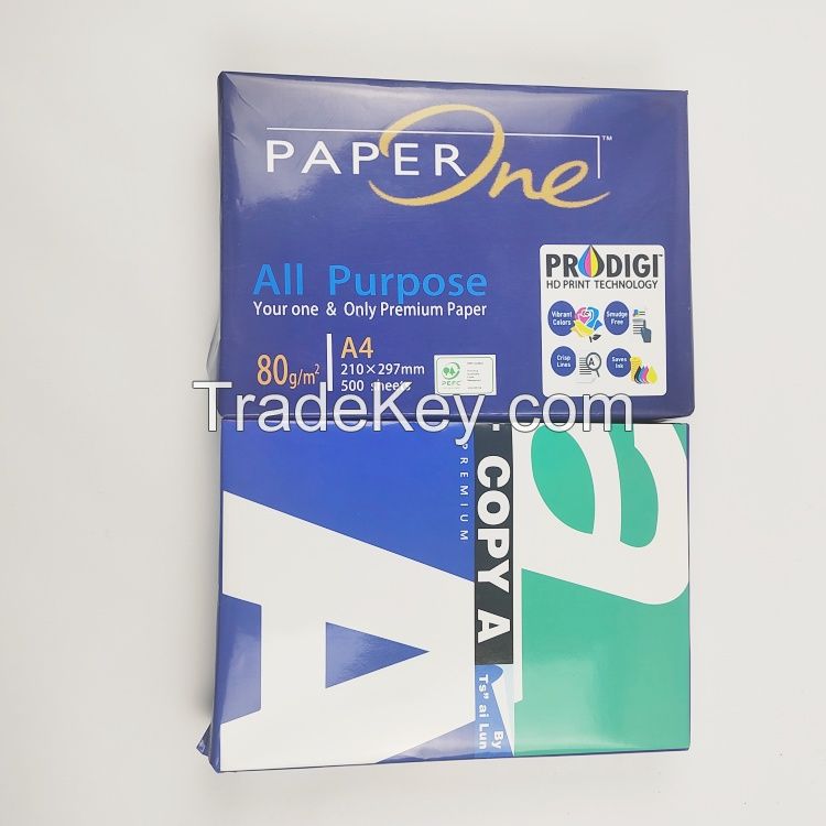 White Office Copy Paper 70GSM/80GSM A4 Paper With Custom Printing Pack