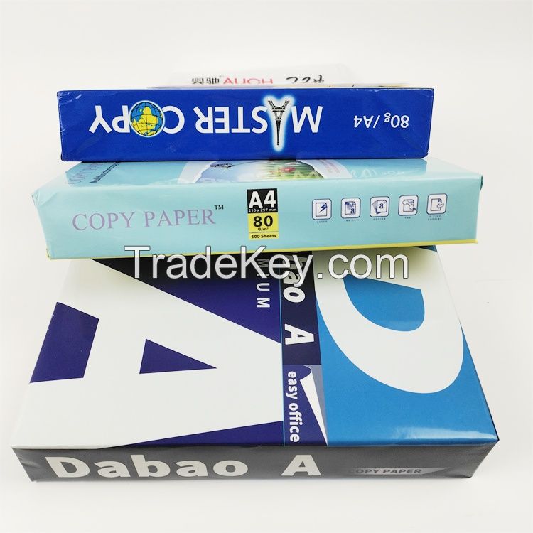 Top Manufacturer Company Selling A4 Size White Color A4 Paper 80gsm Double A A4 Copy Paper Paper