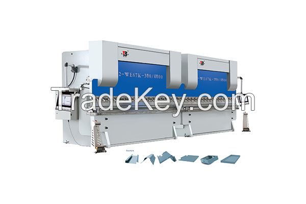 Dual-Machine Linkage Hydraulic Sheet Bending Machine