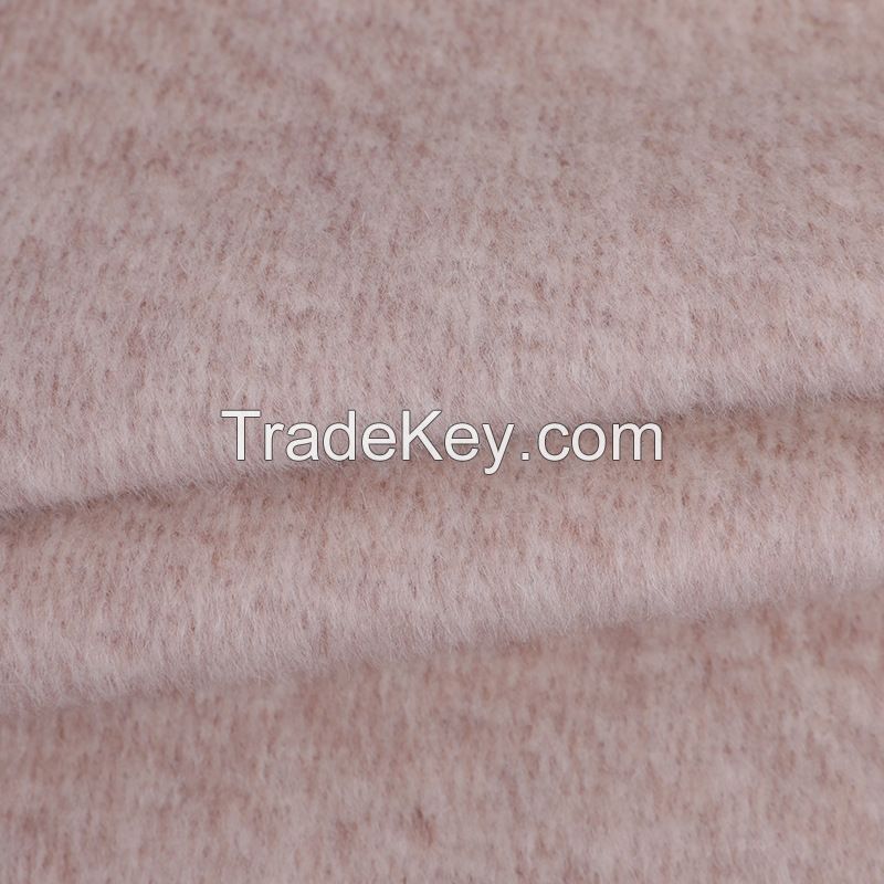 95% Wool camel wool worsted trench coat fabric autumn and winter coat wool fabric