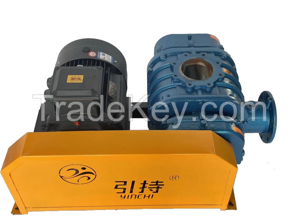 3 lobes sewage treatment aeration Roots Air Blower