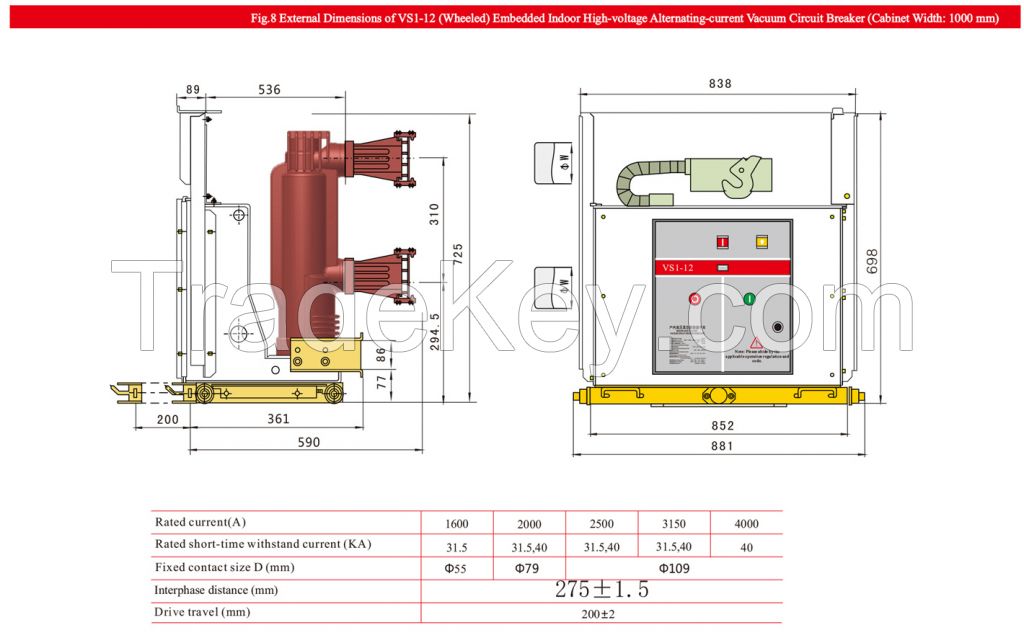 Vacuum circuit breaker