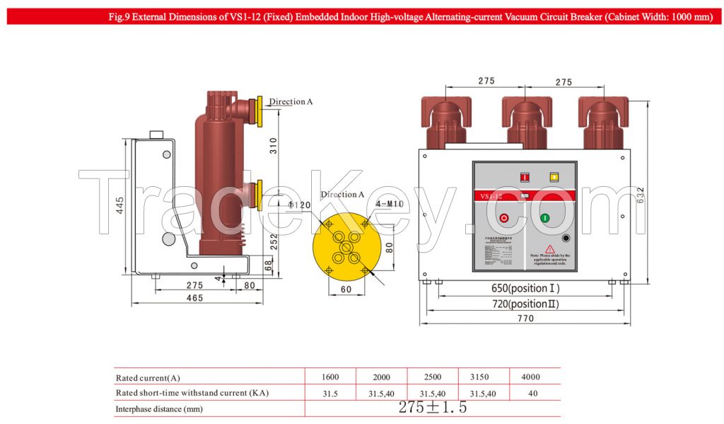 Vacuum circuit breaker