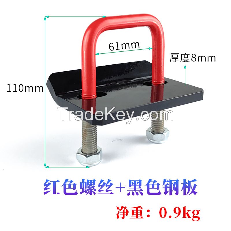 Hitch Tightener For 1.25 &amp; 2 Inch Tow Bar U Bolt Ball Trailer Mount Stabilizer Wobble Carrier Anti-Rattle Clamp