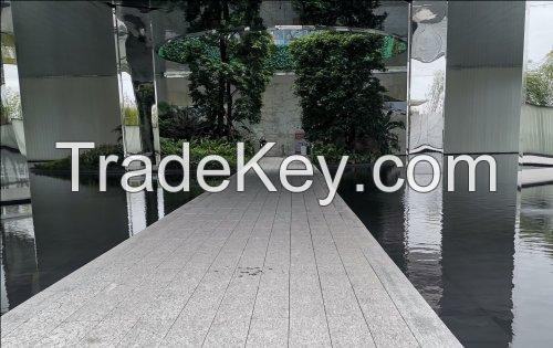 Top Quality Wholesale Sesame light gray Ecological Paving Stone 15mm Outdoor Anti-slip Floor tiles