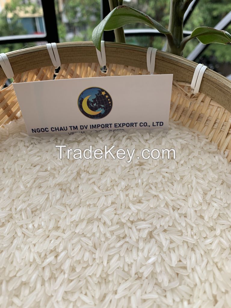 OEM Vietnam Factory Jasmine Rice Low Price High Quality Jasmine Long Grain White Riz 5% 25% Broken Vietnam Rice Packing 25kg bag