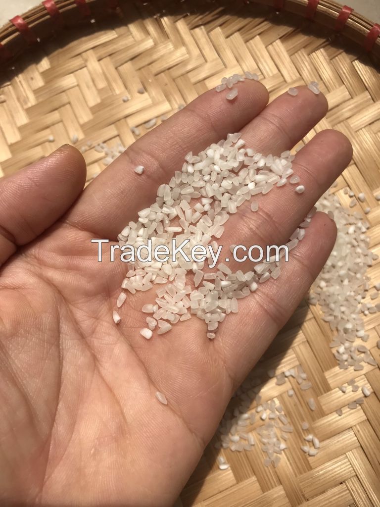 TOP SELLER 100% BROKEN WHITE RICE LOWEST PRICE GOOD QUALITY FOR EXPORT FROM VIETNAM BEST WHOLESALE SUPPLIER HACCP CERTIFICATIONS