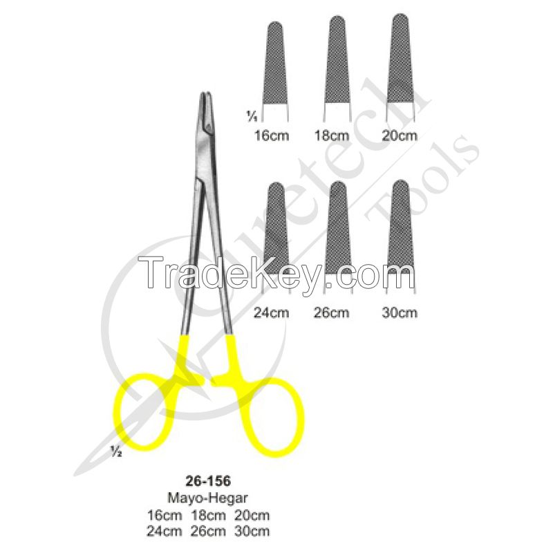 Needle Holders With Tungsten Carbide Inserts