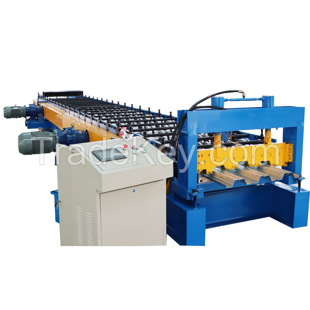 Roll Forming Machine Metal Steel Floor Decking Tile Machine 