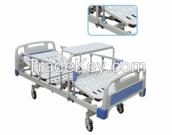 Multifunctional manual hospital bed