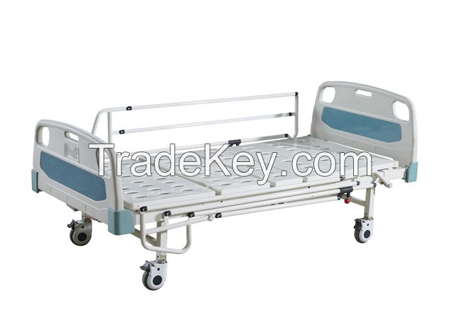 Multifunctional manual hospital bed