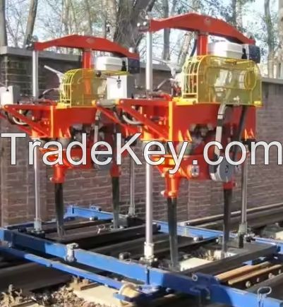 Hydraulic rail turnout tamping machine for Railway track maintenance railway tamping tool