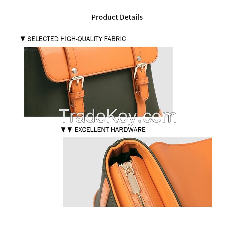 Vegetable Leather Crossbody Shoulder Bag  Retro Leather Handbag Niche and Stylish Crossbody Bag