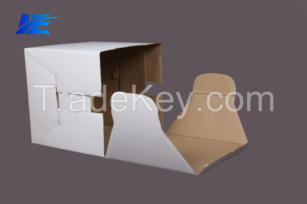 Luxus Export: Square Plain Tall Cake Box (12*12*12)