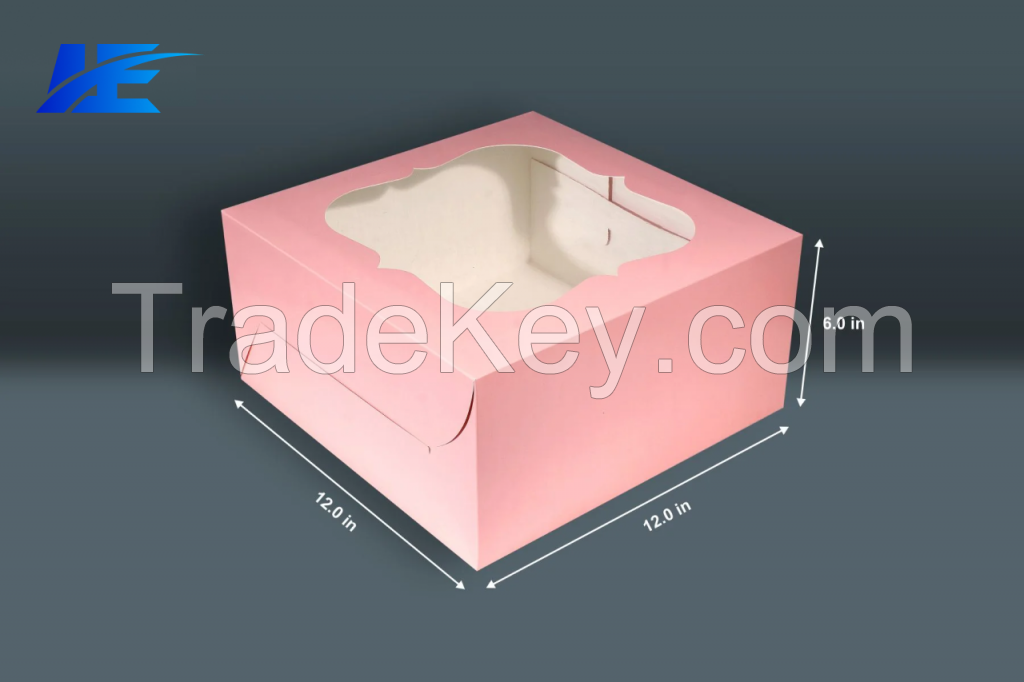 Luxus Export: Cake box for 2 KG (12*12*6)