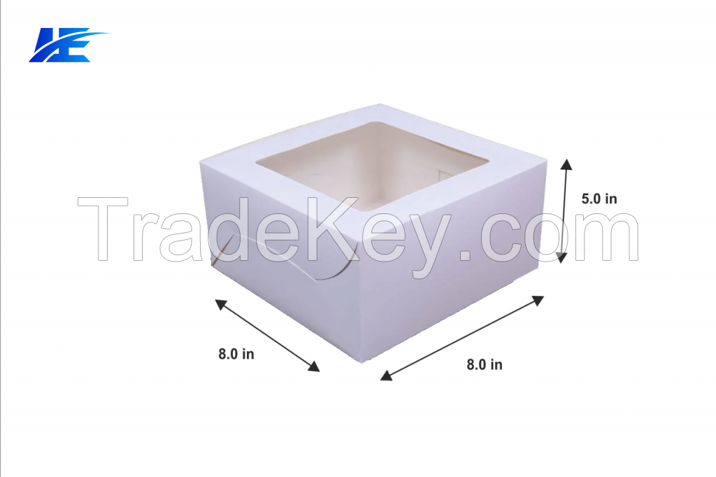 Luxus Export: Cake box for 500 gram (8*8*5)