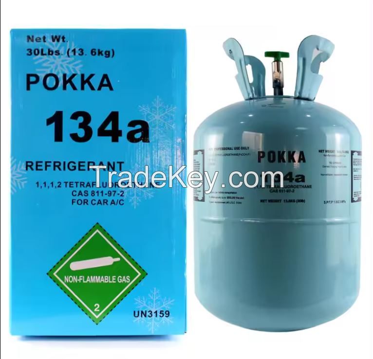 Wholesale Price 99.9% purity 13.6kg 134a refrigerant Gas R134a air conditioning