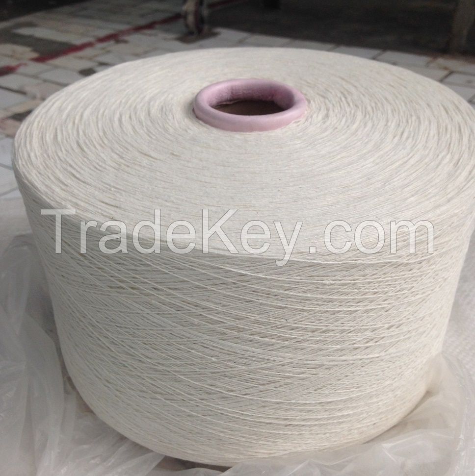 Blended Polyester / Cotton Yarn NE 6/1 for knitting Gloves Polyester Yarn Cotton Yarn TC Yarn Knitting Yarn Open End Yarn 