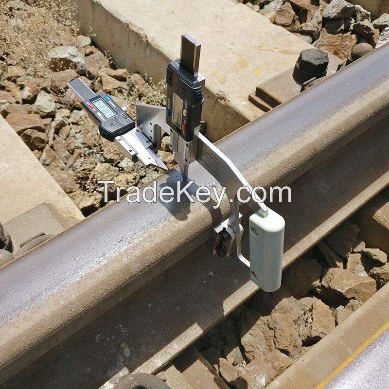 Digital Rail Profile Gauge for Rail Head Wear and Side Cut Measuring