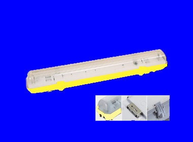 weatherproof fluorescent fixture