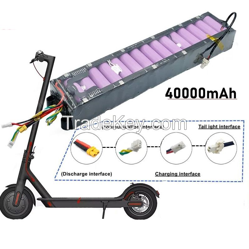 36V Lithium Ion Battery pack 40ah10s3p with built-in BMS