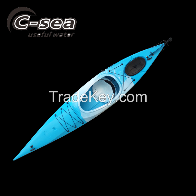 Single ocean sit in sea kayak with CE from C-SEA KAYAK for surfing