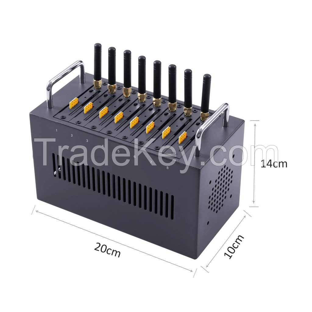 8 port quectel m35 gsm sms modem 4g quad band usb imei changing bulk sms device