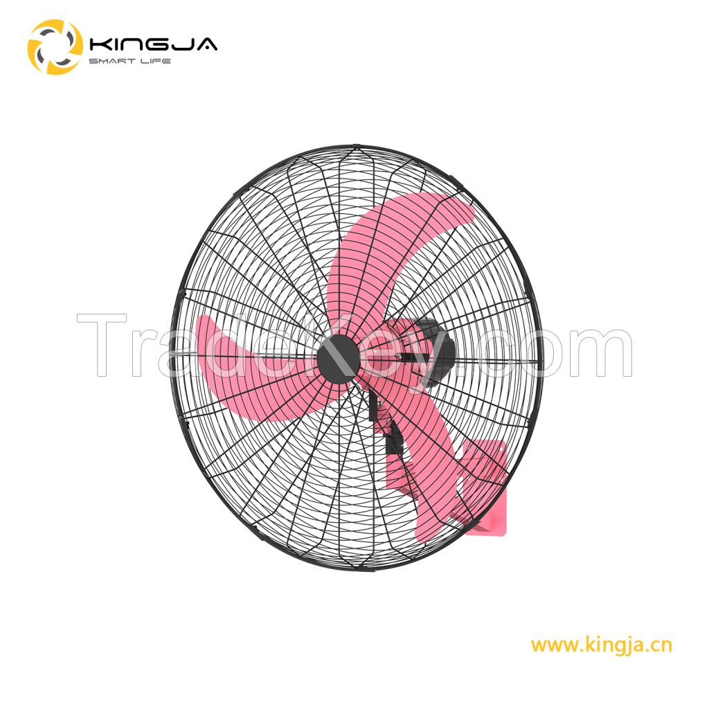 Wall mounted 36 inch fan with oscillation feature and WiFi connectivity