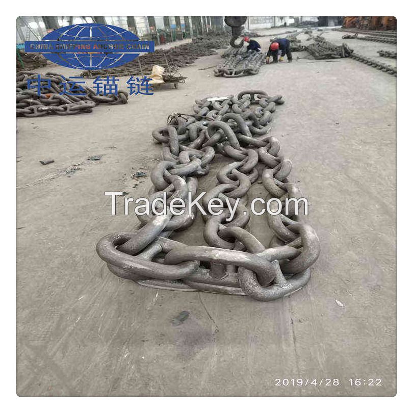 Galvanized Grade 43 Chain G43 High Strength Welded Steel Chain