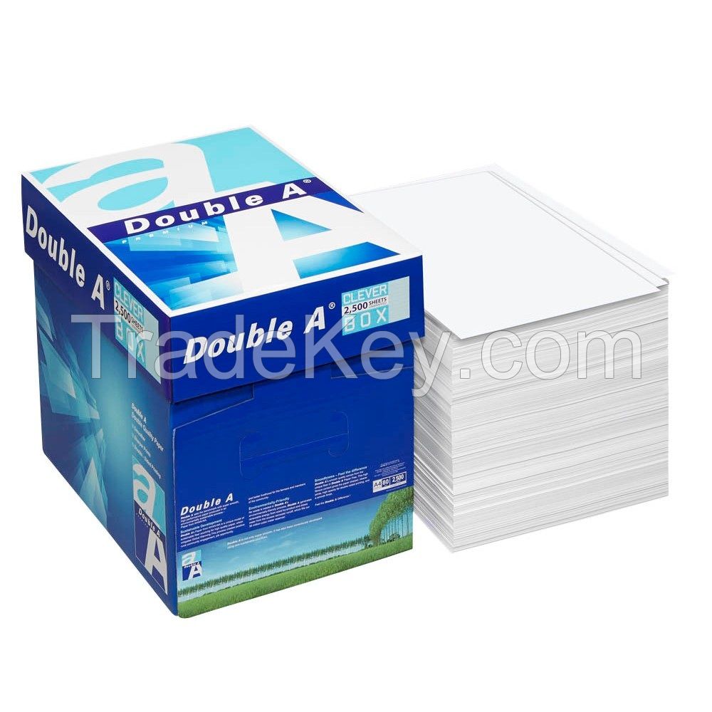 Double- A Copy Paper A4 80 gsm, 75 gsm, 70 gsm 500 sheets Direct manufacturer Price