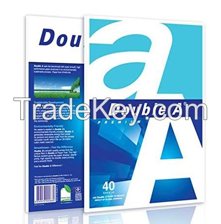 Double- A Copy Paper A4 80 gsm, 75 gsm, 70 gsm 500 sheets Direct manufacturer Price