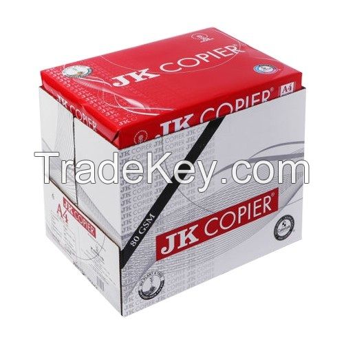 JK- Copier A4 70gsm copy paper 500 sheets/80 GSM A4 Copy Papers , office paper for sale at factory price Europe standard