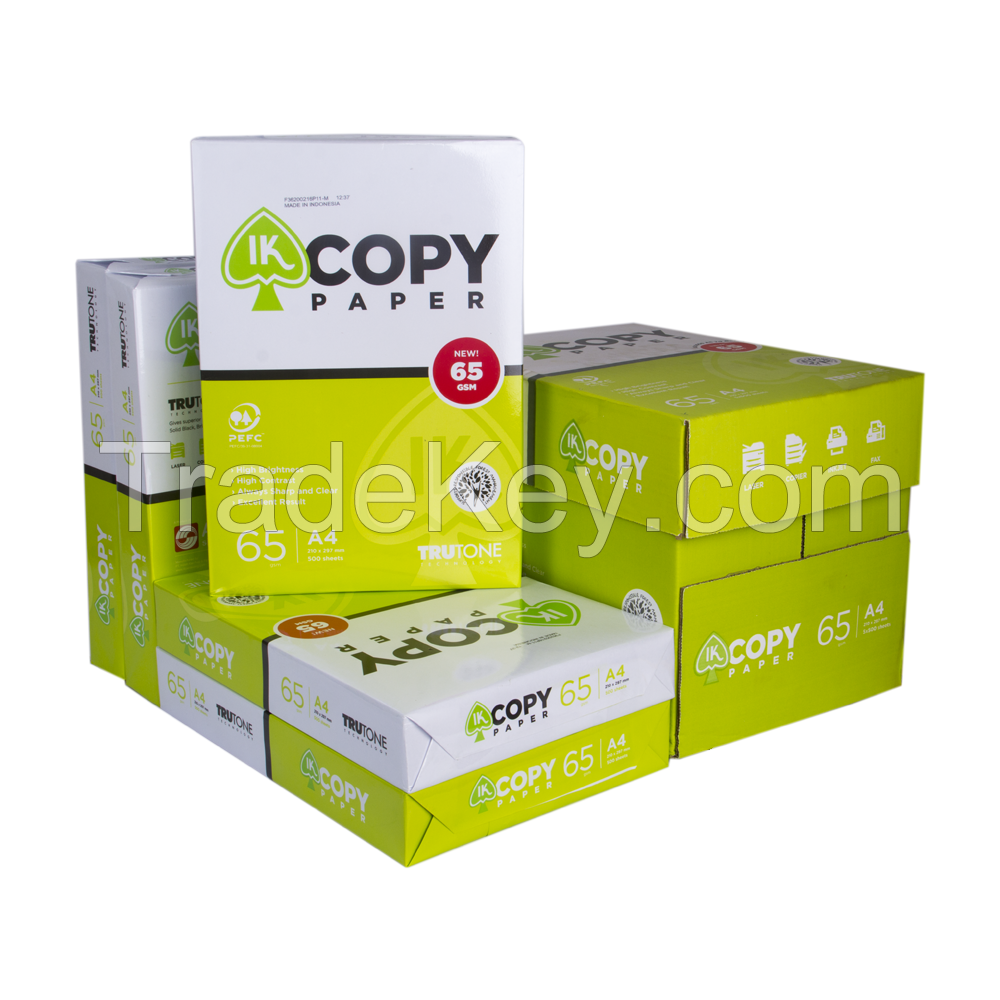 Top Suppliers of IK- Plus Multi Purpose Copy Paper A4 80GSM For Sale