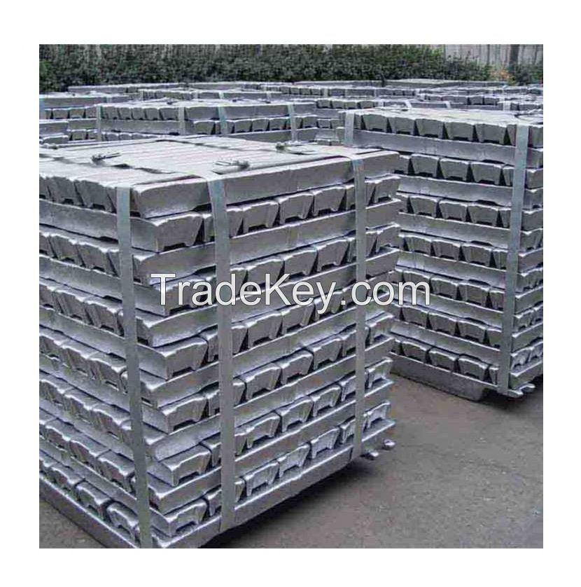 Wholesale Supplier High Purity Primary Aluminum Ingots 99.99%