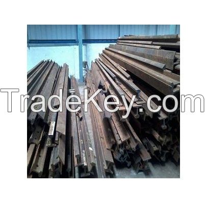 USED RAIL IRON METAL SCRAP/ USED RAIL HMS 1 & 2  used rail scrap R50 R65/Bulk