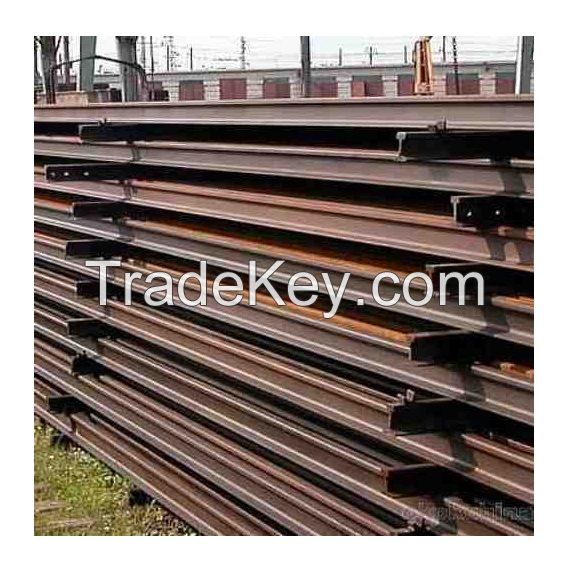 USED RAIL IRON METAL SCRAP/ USED RAIL HMS 1 & 2  used rail scrap R50 R65/Bulk