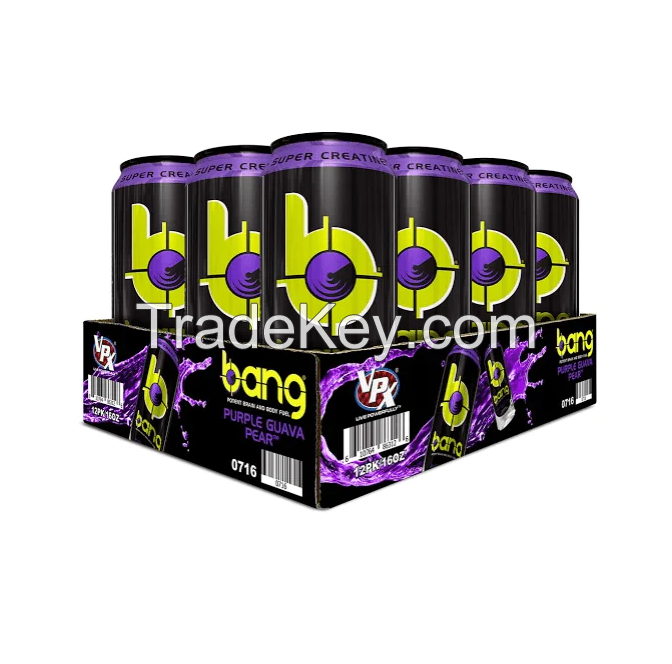 Energy Drink - Cotton Candy Flavor Energy Drinks