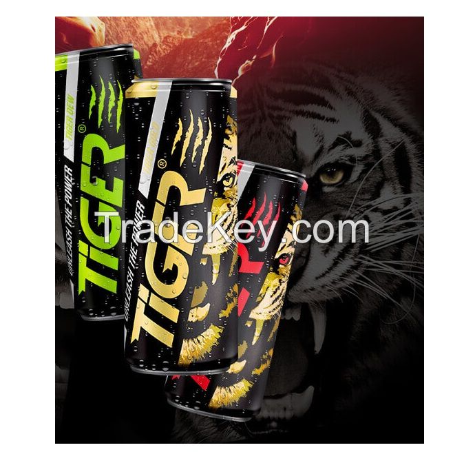 Premium Quality Wholesale Price Supplier TIGER GOLD STIMULANT DRINK CAN 250ML