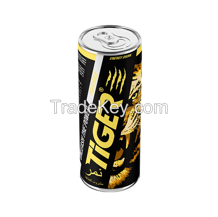 Premium Quality Wholesale Price Supplier TIGER GOLD STIMULANT DRINK CAN 250ML