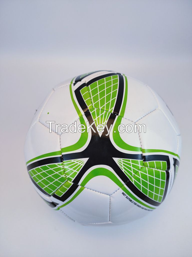 Factory direct sale machine stitched Football size 5 pvc leather soccer ball promotional football balls