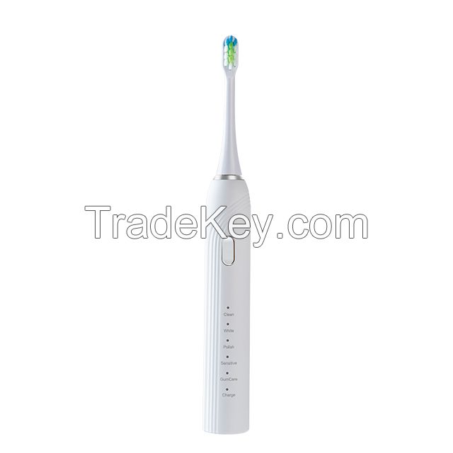 High Quality Adult Round Electric Tooth Brush Ultrasonic Automatic Electronic Toothbrush Smart Sonic Electric Toothbrush Oem