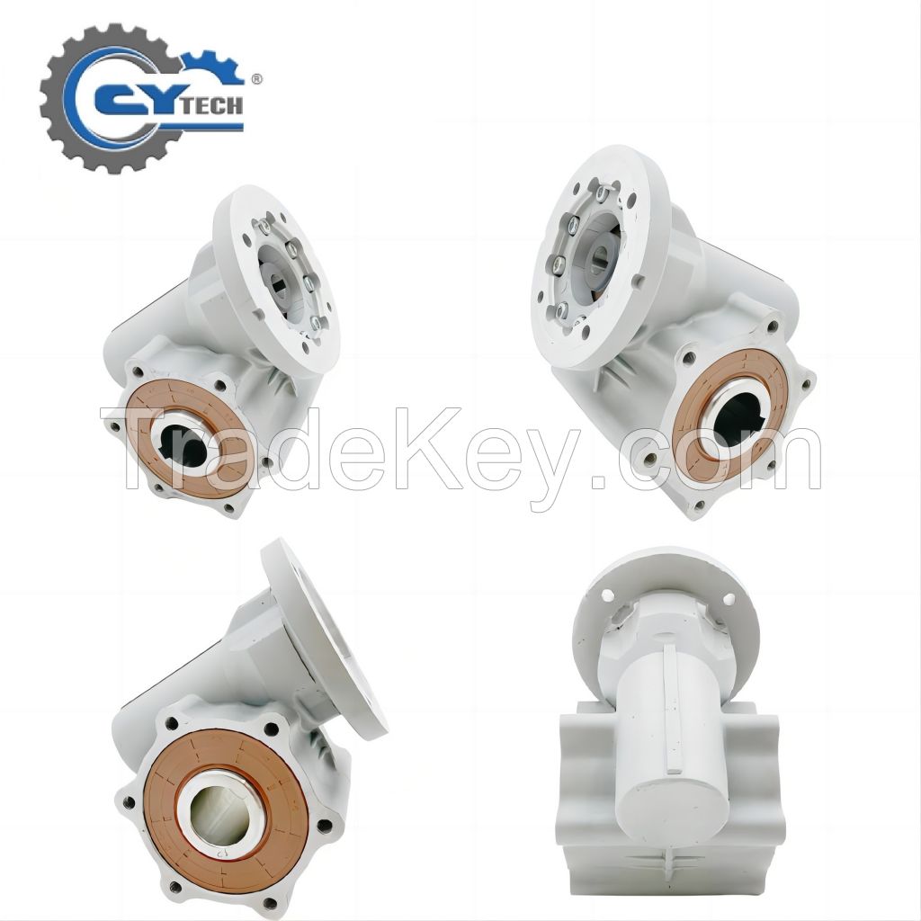 CHENYUE Special Speed Reducer Waterproof Worm Gearbox CYXRV70 Input 19 Output 30mm Ratio10:1-30:1 for Automatic Car Washing