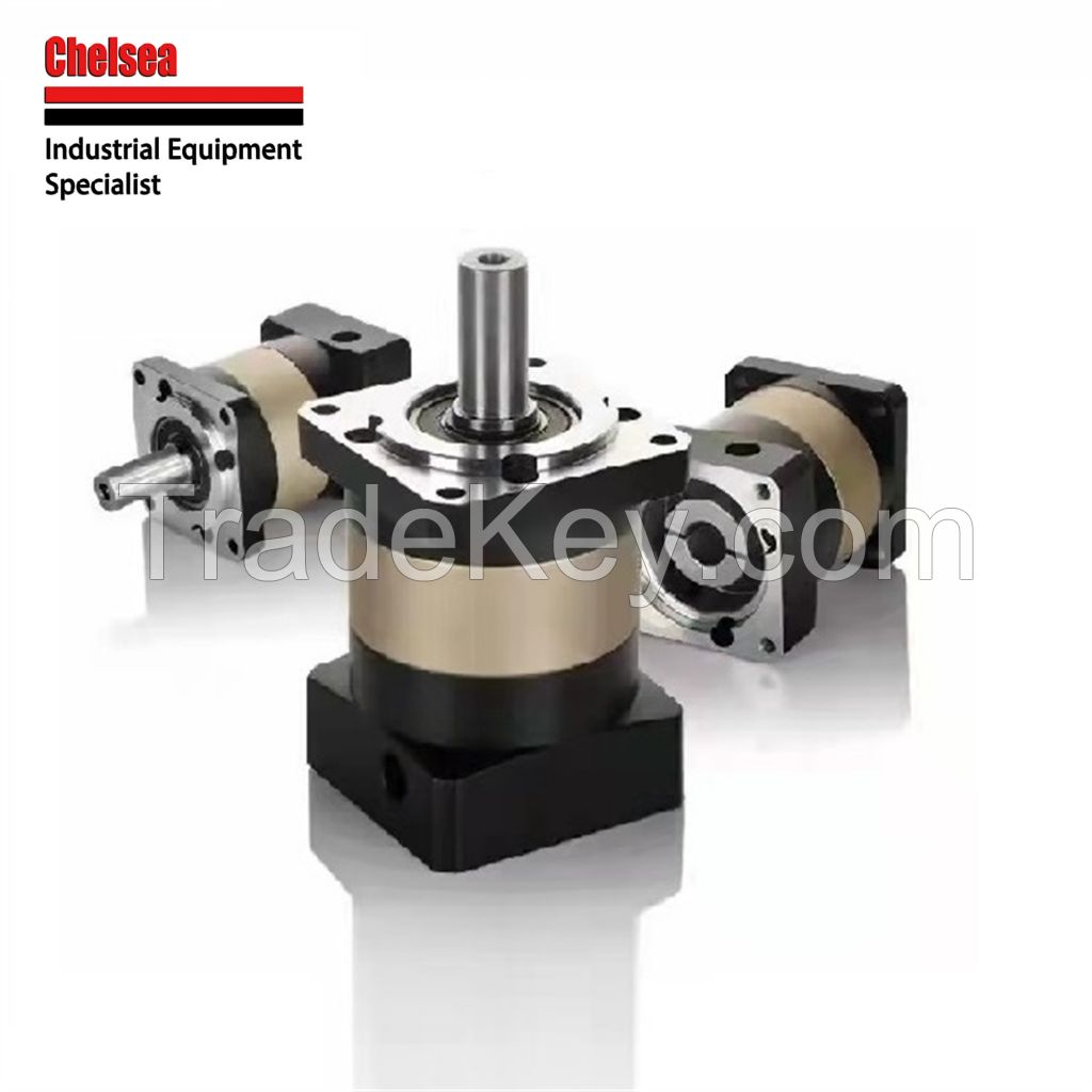 PLF60 High-Precision Planetary Gearbox Reducer  14mm Shaft, 10:4 to 100:4 Ratio, Compatible with Servo & Stepper Motors